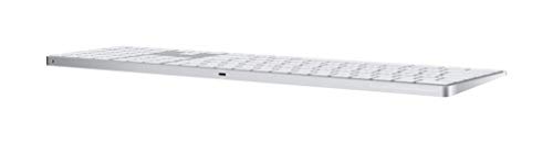 Apple Magic Keyboard with Numeric Keypad: Wireless, Bluetooth, Rechargeable. Works with Mac, iPad, or iPhone; US English - White