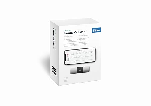 KardiaMobile 6-Lead Personal EKG Monitor – Six Views of The Heart – Detects AFib and Irregular Arrhythmias – Instant Results in 30 seconds – Works with Most Smartphones - FSA/HSA Eligible