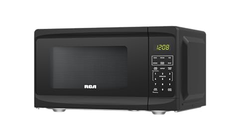 RCA RMW733-BLACK RMW733 0.7 Cu. Ft. Microwave, Black