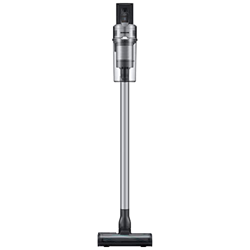 SAMSUNG Jet 75 Complete Cordless Stick Vacuum Cleaner w/ Clean Station, Removable Battery, Lightweight, Powerful Cleaning for Hardwood Floors, Carpets, Area Rugs, VS20T7551P5/AA, Silver