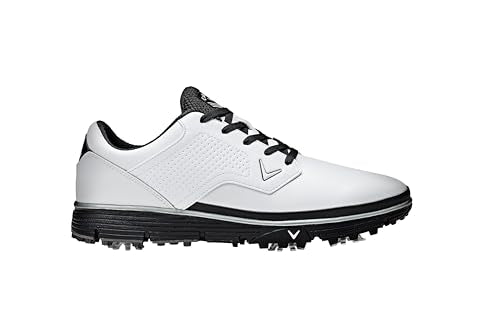 Callaway Men's Golf Shoe, White Black, 10