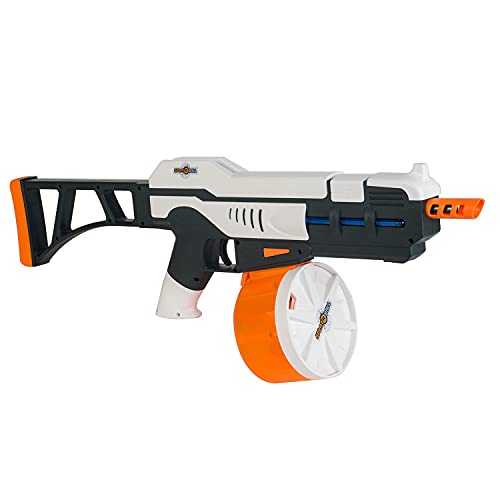 SplatRball SRB1200 Full Auto Rechargeable Battery Powered Water Bead Gel Ball Blaster Kit. Splatter Ball Gun.Electric Water Blaster able to Shoot 11 Rounds per Second!