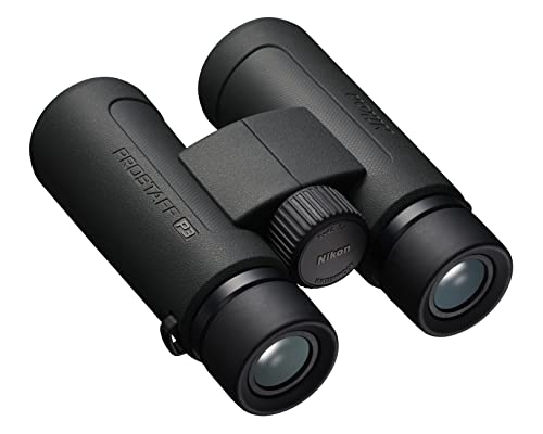 Nikon PROSTAFF P3 8x42 Binocular | Waterproof, fogproof, rubber-armored Full-Size Binocular, wide field of view & long eye relief, Official Nikon USA Model