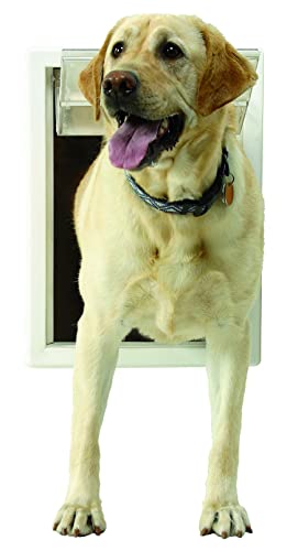 Ideal Pet Products Air Seal Pet Door with Telescoping Frame, Large, 10.25" x 15.75" Flap Size