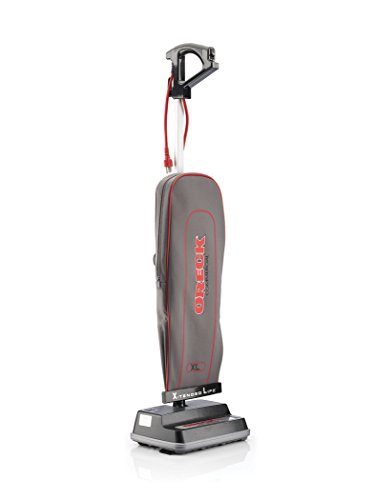 Oreck Commercial U2000RB2L-1 LEED-Compliant Upright Vacuum,Gray/Black, 9.25"D x 47.75"H x 12.5"W