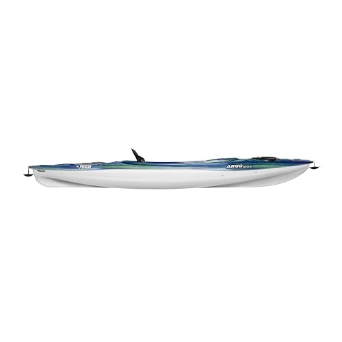 Pelican Argo 100X EXO - Premium Sit-in Recreational Kayak - Exo Cooler Bag Included - 10 ft - Blue Coral