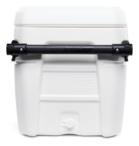 Igloo MaxCold Glide Coolers 110 QT, Insulated Portable Rolling Cooler with Soft Ride Wheels, 168 Can Capacity, Leak-Proof, 5-day Ice Retention