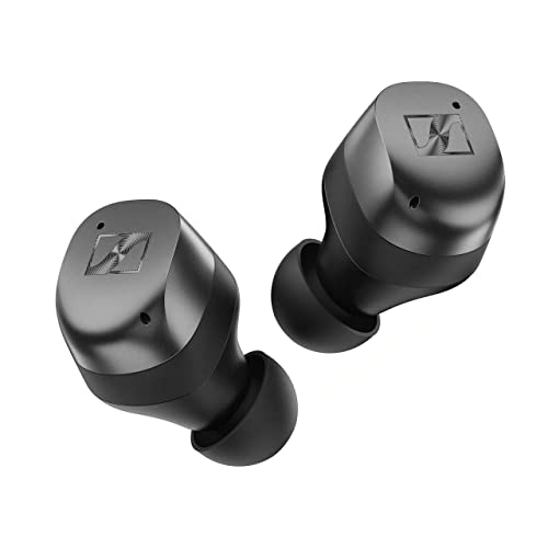 Sennheiser Consumer Audio MOMENTUM True Wireless 3 Earbuds Bluetooth In-Ear Headphones for Music and Call with ANC,Multipoint connectivity,IPX4,Qi charging,28-hour Battery Life Compact Design,Graphite