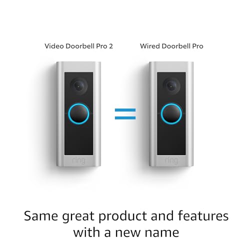 Ring Wired Doorbell Pro (Video Doorbell Pro 2) – Best-in-class with cutting-edge features (existing doorbell wiring required)