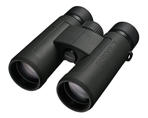 Nikon PROSTAFF P3 8x42 Binocular | Waterproof, fogproof, rubber-armored Full-Size Binocular, wide field of view & long eye relief, Official Nikon USA Model