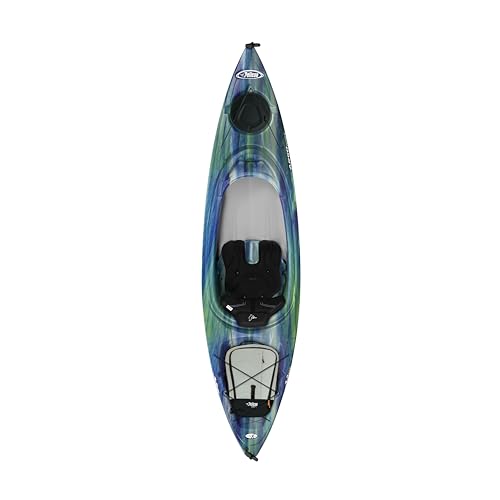 Pelican Argo 100X EXO - Premium Sit-in Recreational Kayak - Exo Cooler Bag Included - 10 ft - Blue Coral