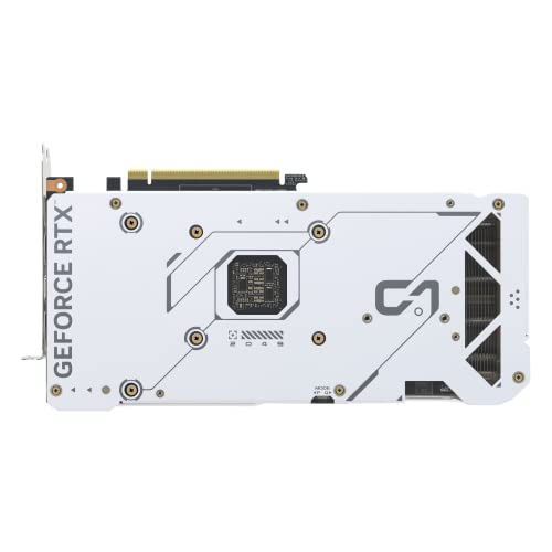 ASUS Dual GeForce RTX™ 4070 White OC Edition 12GB GDDR6X (PCIe 4.0, 12GB GDDR6X, DLSS 3, HDMI 2.1, DisplayPort 1.4a, 2.56-Slot Design, Axial-tech Fan Design, 0dB Technology, and More)