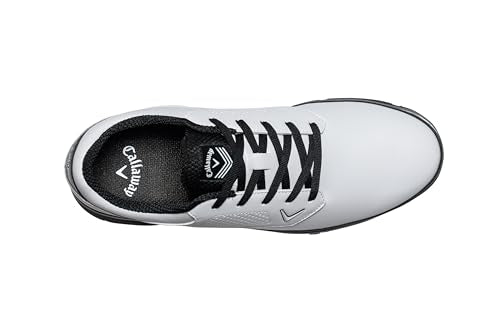 Callaway Men's Golf Shoe, White Black, 10