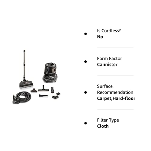 Genuine E2 Black E Series Rainbow Vacuum Cleaner (Renewed)