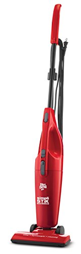 Dirt Devil Simpli-Stik Vacuum Cleaner, 3-in-1 Hand and Stick Vac, Small, Lightweight and Bagless, SD20000RED, Red