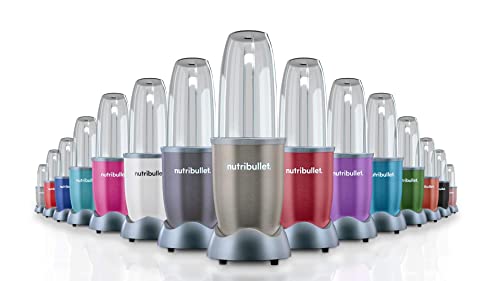 nutribullet Pro 900 Watt Personal Blender - 13-Piece High-Speed Blender/Mixer System, Champagne