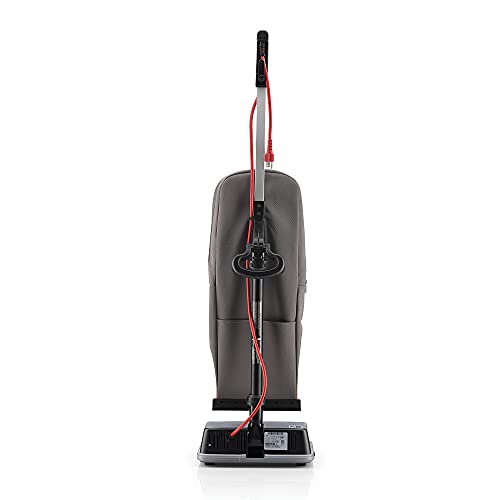 Oreck Commercial U2000RB2L-1 LEED-Compliant Upright Vacuum,Gray/Black, 9.25"D x 47.75"H x 12.5"W