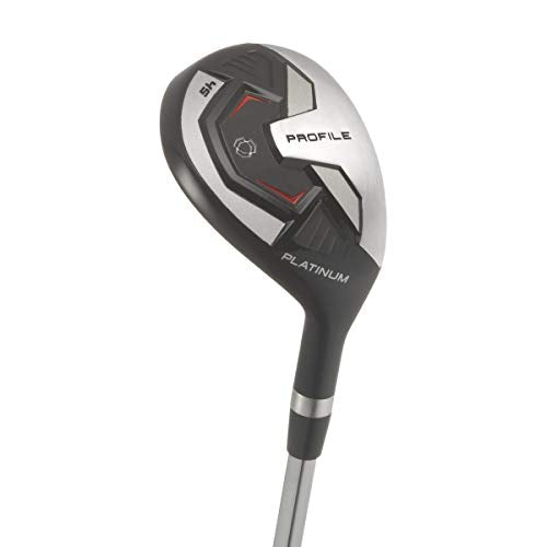 WILSON Golf Profile Platinum Package Set, Men's Right Handed, Regular Carry , Grey/Black