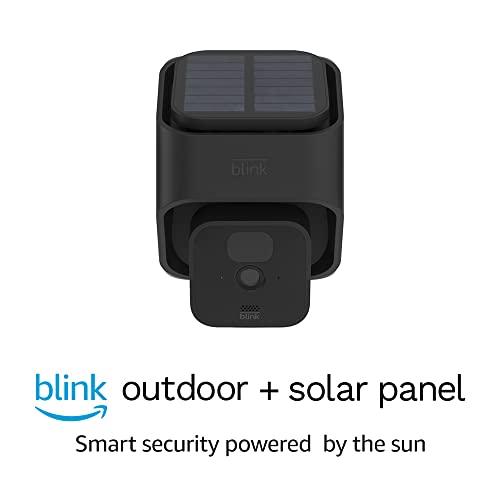 Blink Outdoor (3rd Gen) + Solar Panel Charging Mount – wireless, HD smart security camera, solar-powered, motion detection – Add-on camera (Sync Module required)