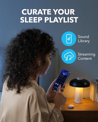 Soundcore Sleep A20 by Anker Sleep Earbuds, Noise Blocking Sleep Headphones, Small Design for Side Sleepers, 80H Playtime, Stream Content via Bluetooth 5.3, Sleep Monitor, Personal Alarm