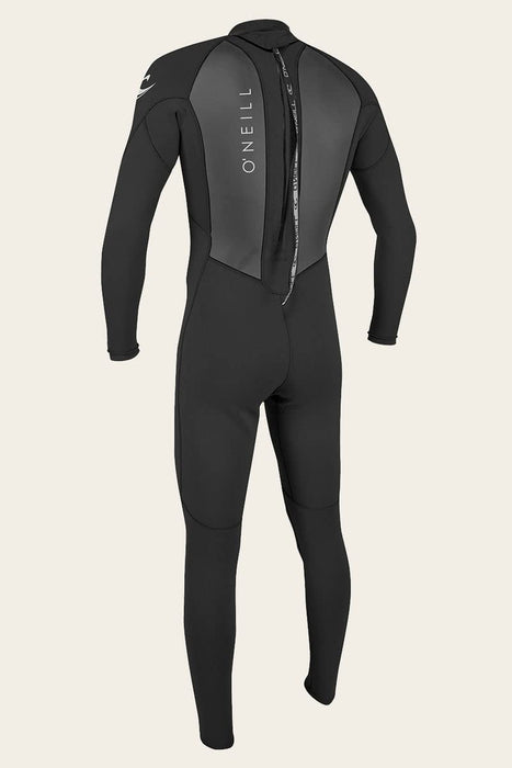 O'Neill Men's Reactor-2 3/2mm Back Zip Full Wetsuit, Black/Black, XL