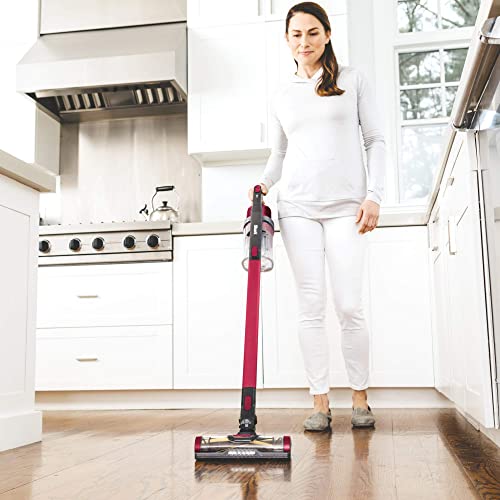 Shark Rocket Pet Pro with Self-Cleaning Brushroll, HEPA Filter Lightweight Cordless Stick Hand Vacuum, 7.5 lbs, (Magenta) (Renewed)