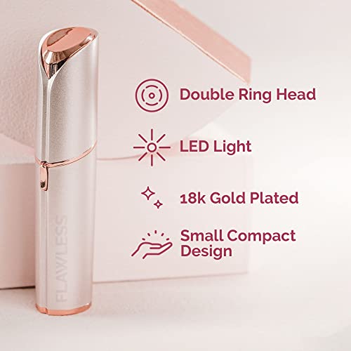 Finishing Touch Flawless Women's Painless Hair Remover , White/Rose Gold