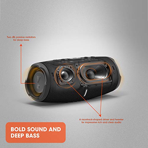 JBL CHARGE 5 - Portable Waterproof (IP67) Bluetooth Speaker with Powerbank USB Charge out, 20 hours playtime, JBL Partyboost (Black)