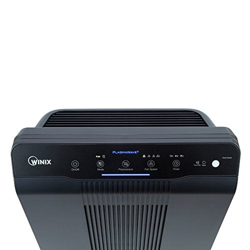 Winix 5500-2 Air Purifier with True HEPA, PlasmaWave and Odor Reducing Washable AOC Carbon Filter Medium