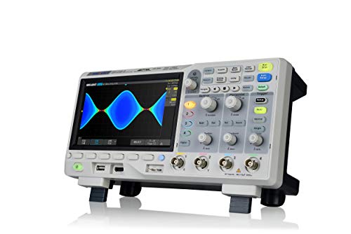 Siglent Technologies SDS1104X-E 100Mhz Digital Oscilloscope 4 channels Standard Decoder, Grey