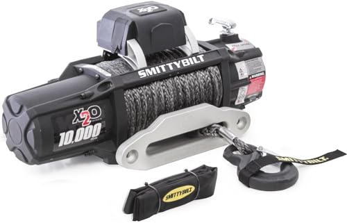 Smittybilt X2O GEN2 10K Waterproof Wireless Winch with Synthetic Rope - 98510