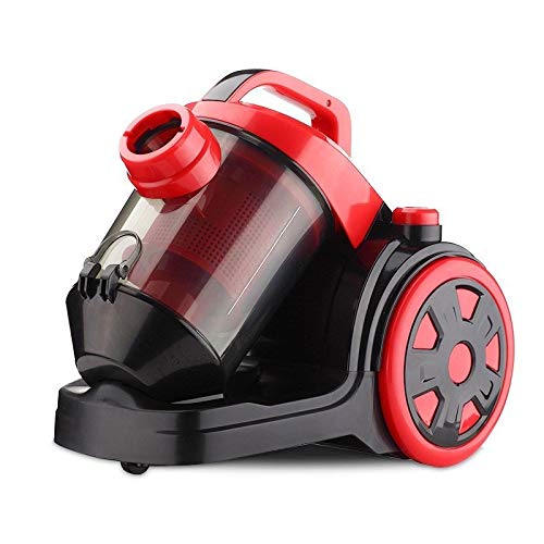 MEIERYA Horizontal Vacuum Cleaner,for Home Hard Floor Carpet Lightweight Power Strong Suction Powered Corded Canister Vacuum Cleaner, Red.