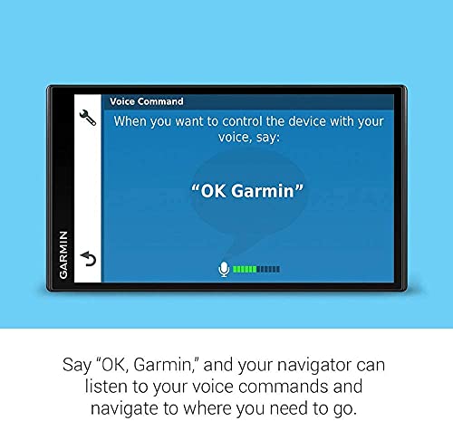 Garmin DriveSmart 65 & Traffic: GPS Navigator with a 6.95 inches Display, Hands-Free Calling, Included Traffic alerts and Information to enrich Road Trips (Renewed)