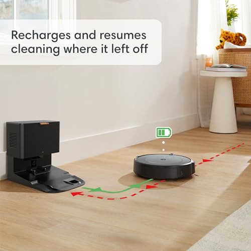 iRobot Roomba i3+ EVO (3554) Robot Vacuum - Self-Empty for Up to 60 Days, Clean by Room with Smart Mapping, Compatible with Alexa, Personalized Cleaning