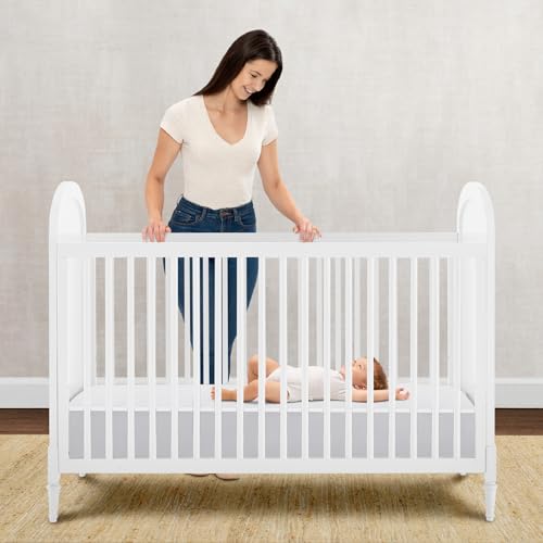 Serta Perfect Start Limited Dual Sided Baby Crib Mattress and Toddler Mattress, Breathable Fiber Core, GREENGUARD Gold Certified, Waterproof, 7 Year Warranty, Made in USA