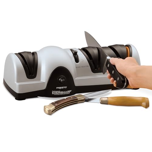 Presto 08810 Professional Electric Knife Sharpener, Multi/None