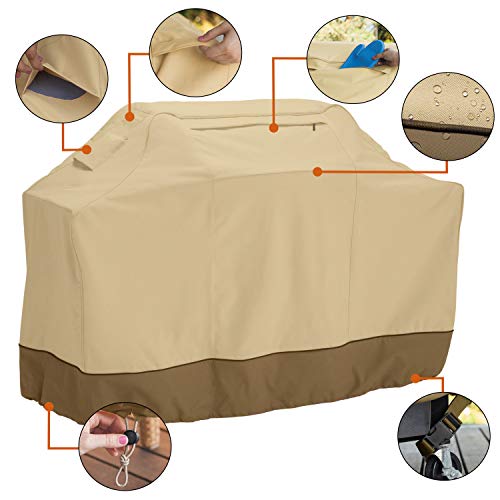 Classic Accessories Veranda Water-Resistant 58 Inch BBQ Grill Cover, Grill Cover, Grill Cover for Outdoor Grill, BBQ Cover