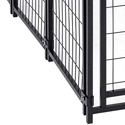 Lucky Dog Large Welded Wire Kennel Heavy Duty Pet Dog Cage Fence Pen (Open Box)