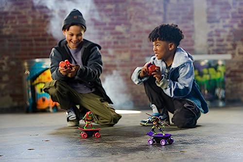 Teenage Mutant Ninja Turtles Donatello Half Pipe RC Vehicle Movie Edition Ages 5+ - Skate + Performs Tricks - 2.4GHz RC Controller