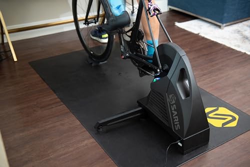 Saris Smart Trainer H3 Direct Drive Smart, Sleek and Quiet Indoor Bike Trainer, Black