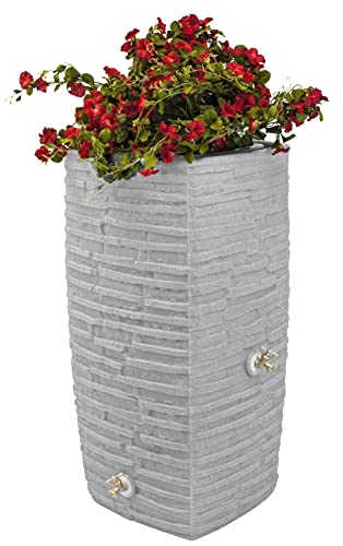 Impressions Riverwalk 50 Gallon Rain Saver - Light Granite