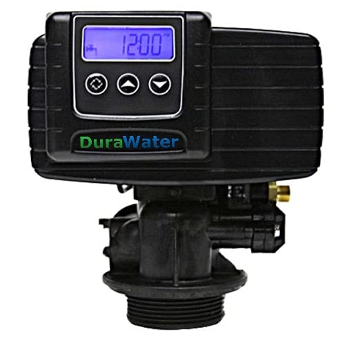 DURAWATER Fleck 5600 SXT Whole House Water Softener 48,000 Grains Ships Loaded with Resin in Tank, Black