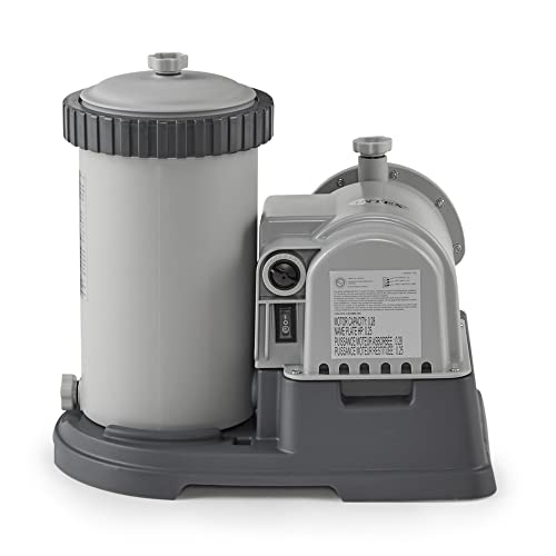 Intex 2500 GPH Swimming Pool Filter Pump with Built-In Timer and Easy-Set Type B Filters For Above Ground Pools Replacement Cartridge