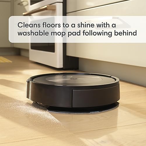 iRobot Roomba j7 (7150) Wi-Fi Connected Robot Vacuum - Identifies and avoids Obstacles Like pet Waste & Cords, Smart Mapping, Works with Alexa, Ideal for Pet Hair, Carpets, Hard Floors, Roomba J7