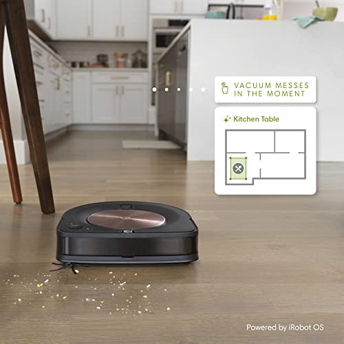 iRobot Roomba s9+ Self Emptying Robot Vacuum - Self-Empty for 60 Days, Detects & Cleans Around Objects in Your Home, Smart Mapping, Powerful Suction, Corner & Edge Cleaning