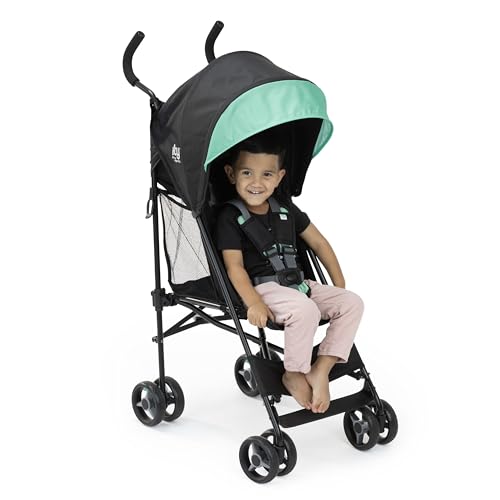 Ingenuity: ity by Ingenuity Smooth Stroll Convenience Stroller, Lightweight, with Aluminum Frame, Large Seat Area, 2 Position Recline, Extra Large Storage Basket – for Travel