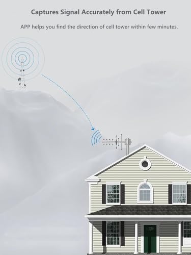 Cell Phone Signal Booster for All Carriers on Band 5/12/13/17 | Up to 4,500 Sq Ft | Boost 5G 4G& LTE Signal for Verizon, AT&T, T-Mobile & More | FCC Approved