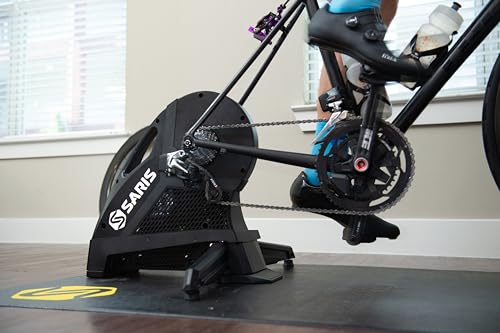 Saris Smart Trainer H3 Direct Drive Smart, Sleek and Quiet Indoor Bike Trainer, Black