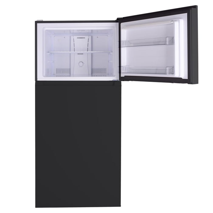 Kenmore 30 in. 18.2 cu. ft. Capacity Refrigerator/Freezer with Adjustable Glass Shelving, Humidity Control Crispers, Gallon Door Bins, ENERGY STAR Certified, Black