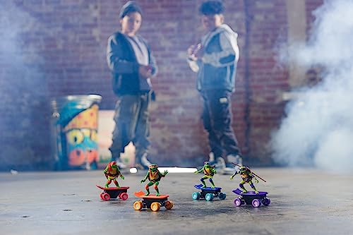 Teenage Mutant Ninja Turtles Donatello Half Pipe RC Vehicle Movie Edition Ages 5+ - Skate + Performs Tricks - 2.4GHz RC Controller